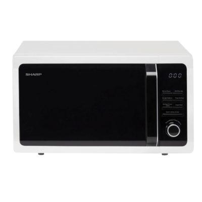 Sharp R764WM 900w  25L Microwave Oven with Grill - White